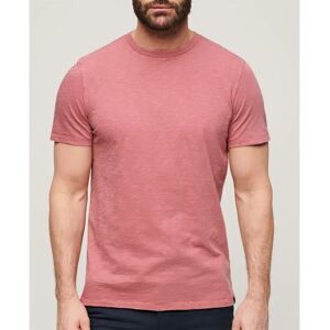 Superdry Slub Short Sleeve T-shirt Mesa Rose Pink S Men Superdry Slub Short Sleeve T-shirt Mesa Rose Pink S Men