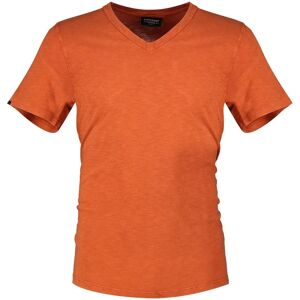 Superdry Slub Short Sleeve V Neck T-shirt Mecca Orange XL Men Superdry Slub Short Sleeve V Neck T-shirt Mecca Orange XL Men