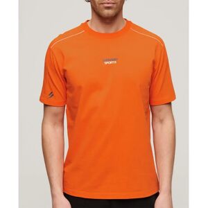 Superdry Sport Tech Logo Relaxed Short Sleeve T-shirt Orange Tiger 2XL Men Superdry Sport Tech Logo Relaxed Short Sleeve T-shirt Orange Tiger 2XL Men