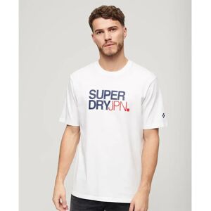 Superdry Sportswear Logo Loose Short Sleeve T-shirt Brilliant White 2XL Men Superdry Sportswear Logo Loose Short Sleeve T-shirt Brilliant White 2XL Men