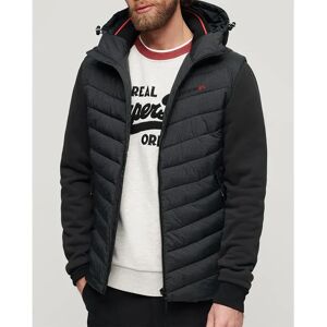 Superdry Storm Hybrid Padded Jacket Black XL Men Superdry Storm Hybrid Padded Jacket Black XL Men