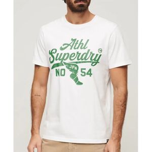 Superdry Track & Field Ath Graphic Short Sleeve T-shirt Optic S Men Superdry Track & Field Ath Graphic Short Sleeve T-shirt Optic S Men