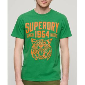 Superdry Track & Field Ath Graphic Short Sleeve T-shirt Oregon Green M Men Superdry Track & Field Ath Graphic Short Sleeve T-shirt Oregon Green M Men