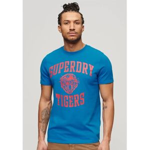 Superdry Track & Field Ath Graphic Short Sleeve T-shirt Super Denby Blue 2XL Men Superdry Track & Field Ath Graphic Short Sleeve T-shirt Super Denby Blue 2XL Men