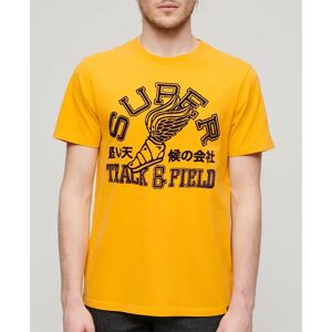 Superdry Track & Field Ath Graphic Short Sleeve T-shirt Utah Gold 2XL Men Superdry Track & Field Ath Graphic Short Sleeve T-shirt Utah Gold 2XL Men
