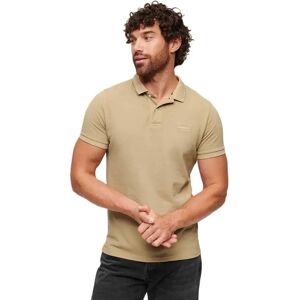 Superdry Vint Destroy Short Sleeve Polo Canyon Sand Brown 2XL Men Superdry Vint Destroy Short Sleeve Polo Canyon Sand Brown 2XL Men