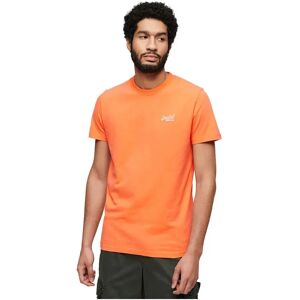 Superdry Vintage Logo Embroidered Short Sleeve T-shirt Sunburst Coral M Men Superdry Vintage Logo Embroidered Short Sleeve T-shirt Sunburst Coral M Men