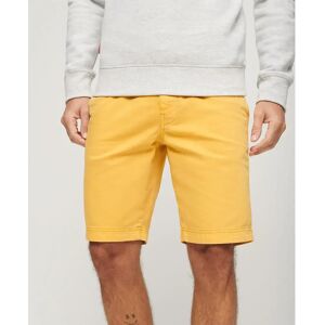 Superdry Vintage Officer Chino Shorts Cornsilk Yellow 28 Men Superdry Vintage Officer Chino Shorts Cornsilk Yellow 28 Men