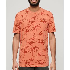 Superdry Vintage Overdye Printed Short Sleeve T-shirt Smoked Rust Orange M Men Superdry Vintage Overdye Printed Short Sleeve T-shirt Smoked Rust Orange M Men