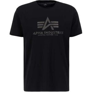Alpha Industries Basic T Carbon Short Sleeve T-shirt Black / Black M Men Alpha Industries Basic T Carbon Short Sleeve T-shirt Black / Black M Men