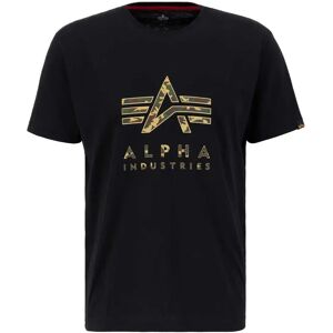 Alpha Industries Camo Tpu T Short Sleeve T-shirt Black L Men Alpha Industries Camo Tpu T Short Sleeve T-shirt Black L Men
