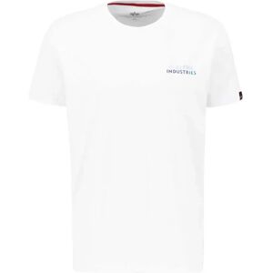 Alpha Industries Holographic Sl T Short Sleeve T-shirt White XL Men Alpha Industries Holographic Sl T Short Sleeve T-shirt White XL Men