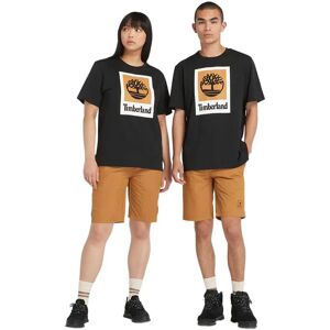 Timberland Stack Logo Colored Short Sleeve T-shirt Black 2XL Men Timberland Stack Logo Colored Short Sleeve T-shirt Black 2XL Men