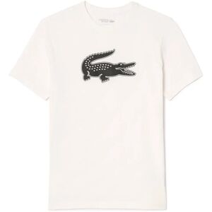 Lacoste Th2042 Short Sleeve T-shirt White Black 2XL Men Lacoste Th2042 Short Sleeve T-shirt White Black 2XL Men