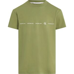 Calvin Klein Jeans Logo Repeat Short Sleeve T-shirt Dark Juniper M Men Calvin Klein Jeans Logo Repeat Short Sleeve T-shirt Dark Juniper M Men