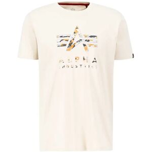 Alpha Industries Camo Short Sleeve T-shirt Jet Stream White 2XL Men Alpha Industries Camo Short Sleeve T-shirt Jet Stream White 2XL Men