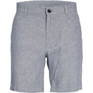 Jack & Jones Ace Summer Linen Blend Chino Shorts Faded Denim / Detail Melange 2XL Men Jack & Jones Ace Summer Linen Blend Chino Shorts Faded Denim / Detail Melange 2XL Men