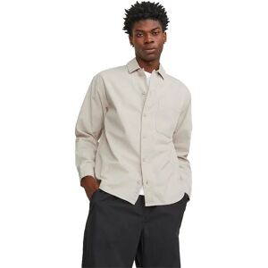 Jack & Jones Collective Zac Overshirt Moonbeam 2XL Men Jack & Jones Collective Zac Overshirt Moonbeam 2XL Men