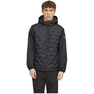 Jack & Jones Heat Hybrid Jacket Black XS Men Jack & Jones Heat Hybrid Jacket Black XS Men