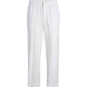 Jack & Jones Karl Lawrence Linen Chino Pants Bright White M Men Jack & Jones Karl Lawrence Linen Chino Pants Bright White M Men