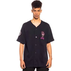 Grimey Day Dreamer Baseball Short Sleeve V Neck T-shirt Black S Men,Women Grimey Day Dreamer Baseball Short Sleeve V Neck T-shirt Black S Men,Women