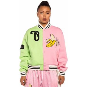 Grimey Jungle Punch Bomber Jacket Pink M Men,Women Grimey Jungle Punch Bomber Jacket Pink M Men,Women
