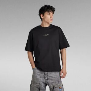 G-star Center Chest Boxy Short Sleeve T-shirt Dark Black 2XL Men G-star Center Chest Boxy Short Sleeve T-shirt Dark Black 2XL Men