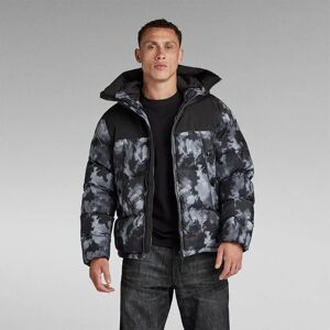 G-star Expedition Puffer Jacket Dark Black Blurry Camo M Men G-star Expedition Puffer Jacket Dark Black Blurry Camo M Men