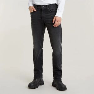 G-star Mosa Straight Fit Jeans Worn In Black Moon 36 Men G-star Mosa Straight Fit Jeans Worn In Black Moon 36 Men