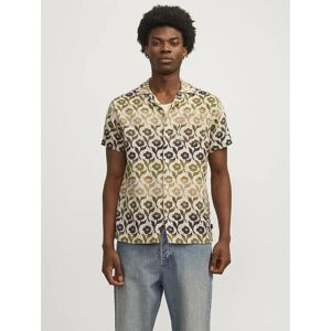Jack & Jones Flores Short Sleeve Shirt Cub / Aop Comfort Fit S Men Jack & Jones Flores Short Sleeve Shirt Cub / Aop Comfort Fit S Men