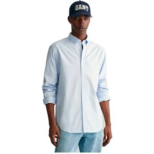 Gant Reg Pinpoint Oxford Long Sleeve Shirt Light Blue 2XL Men Gant Reg Pinpoint Oxford Long Sleeve Shirt Light Blue 2XL Men