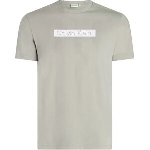 Calvin Klein Cut Out Shadow Logo Short Sleeve T-shirt London Fog L Men Calvin Klein Cut Out Shadow Logo Short Sleeve T-shirt London Fog L Men