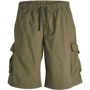 Jack & Jones Parachute Zayn Cargo Shorts Burnt Olive L Men Jack & Jones Parachute Zayn Cargo Shorts Burnt Olive L Men