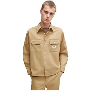 Hugo Boss Ekynone 10260730 Blue Long Sleeve Shirt Medium Beige M Men Hugo Boss Ekynone 10260730 Blue Long Sleeve Shirt Medium Beige M Men