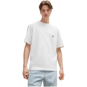 Hugo Boss Niley Blue Short Sleeve T-shirt White L Men Hugo Boss Niley Blue Short Sleeve T-shirt White L Men