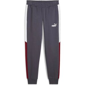 Puma Power Colorblock Sweat Pants Galactic Gray S Men Puma Power Colorblock Sweat Pants Galactic Gray S Men