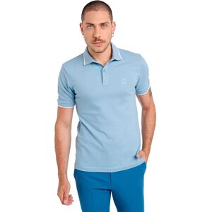 Boss Passertip 10256683 Short Sleeve Polo Open Blue S Men Boss Passertip 10256683 Short Sleeve Polo Open Blue S Men