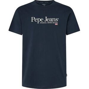 Pepe Jeans Albert Short Sleeve T-shirt Dulwich Blue M Men Pepe Jeans Albert Short Sleeve T-shirt Dulwich Blue M Men