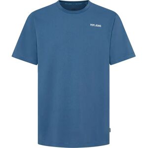 Pepe Jeans Aaron Short Sleeve T-shirt Sea Blue XS Men Pepe Jeans Aaron Short Sleeve T-shirt Sea Blue XS Men