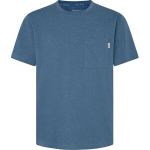 Pepe Jeans Pm509434 Short Sleeve T-shirt Sea Blue M Men Pepe Jeans Pm509434 Short Sleeve T-shirt Sea Blue M Men