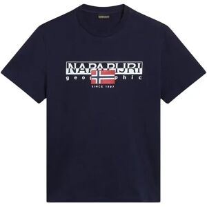 Napapijri Aylmer Short Sleeve T-shirt Dark Blue XL Men Napapijri Aylmer Short Sleeve T-shirt Dark Blue XL Men