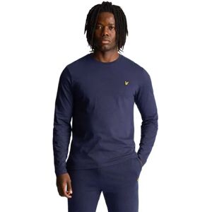 Lyle & Scott Plain Long Sleeve T-shirt Navy 2XL Men Lyle & Scott Plain Long Sleeve T-shirt Navy 2XL Men