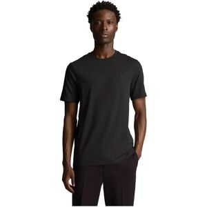 Lyle & Scott Tonal Eagle Plain Short Sleeve T-shirt Jet Black 2XL Men Lyle & Scott Tonal Eagle Plain Short Sleeve T-shirt Jet Black 2XL Men