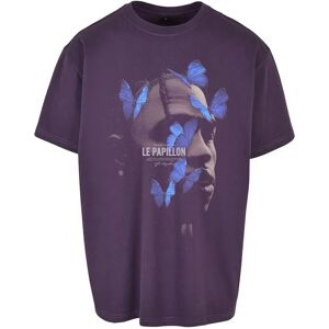 Mister Tee Le Papillon Oversize Short Sleeve T-shirt Purple Night 5XL Men Mister Tee Le Papillon Oversize Short Sleeve T-shirt Purple Night 5XL Men