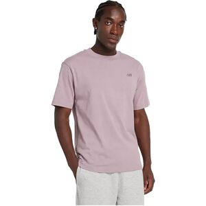 New Balance Athletics Cotton Short Sleeve T-shirt Ice Wine S Men New Balance Athletics Cotton Short Sleeve T-shirt Ice Wine S Men