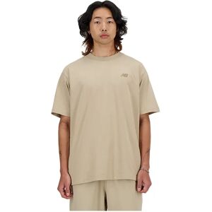 New Balance Athletics Cotton Short Sleeve T-shirt Stoneware S Men New Balance Athletics Cotton Short Sleeve T-shirt Stoneware S Men