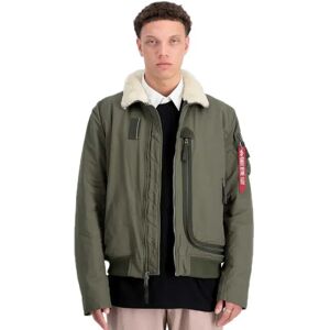 Alpha Industries Da-3 Bomber Jacket Dark Olive 2XL Men Alpha Industries Da-3 Bomber Jacket Dark Olive 2XL Men