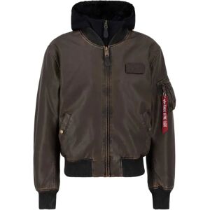 Alpha Industries Ma-1 D-tec Fl Jacket Vintage Brown 2XL Men Alpha Industries Ma-1 D-tec Fl Jacket Vintage Brown 2XL Men