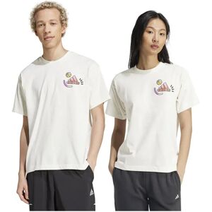 adidas Berlin Smiley Short Sleeve T-shirt Off White L Men adidas Berlin Smiley Short Sleeve T-shirt Off White L Men