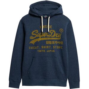 Superdry Classic Vl Graphic Hoodie Vintage Navy Marl M Men Superdry Classic Vl Graphic Hoodie Vintage Navy Marl M Men